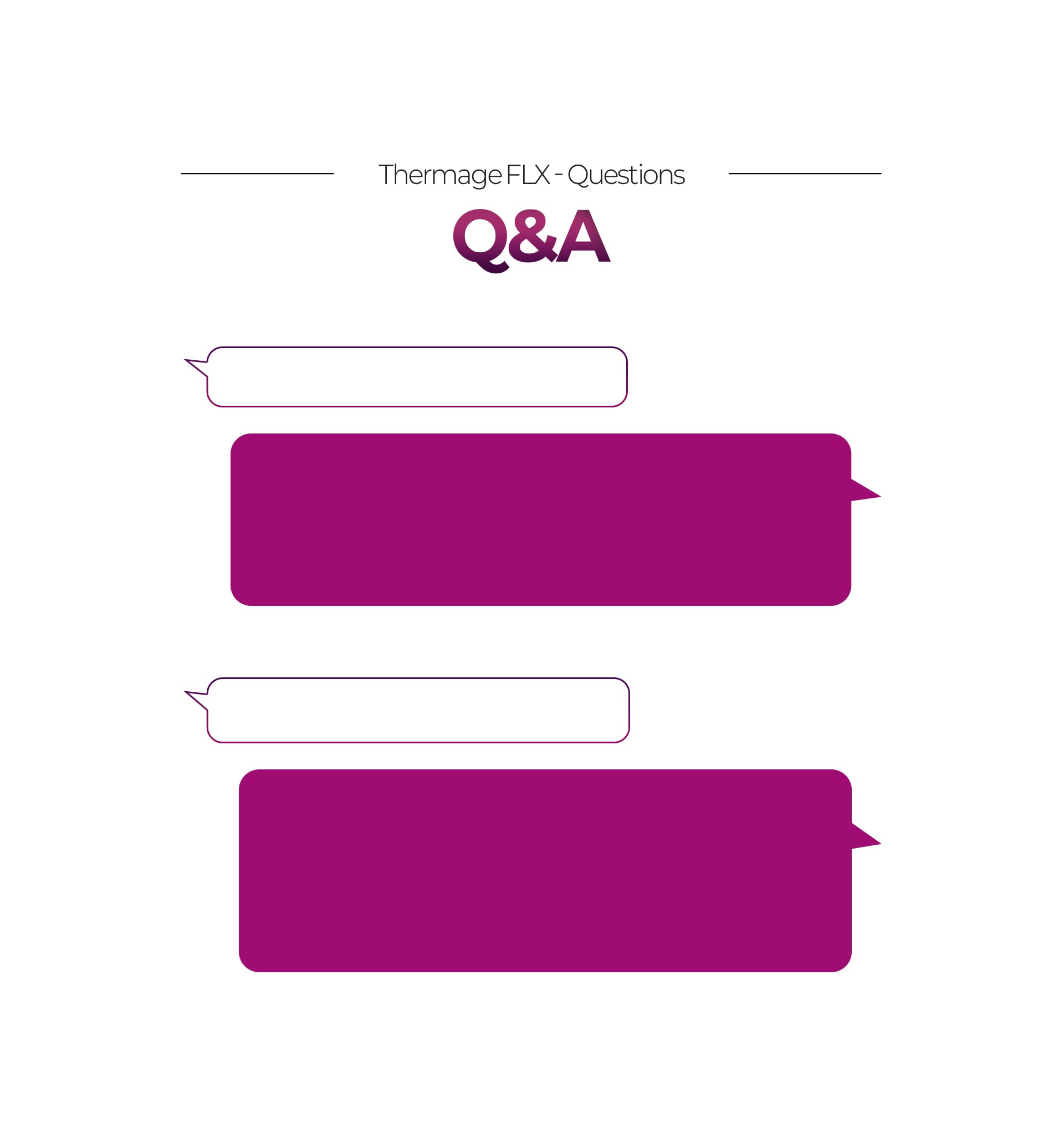 Thermage FLX Q&A