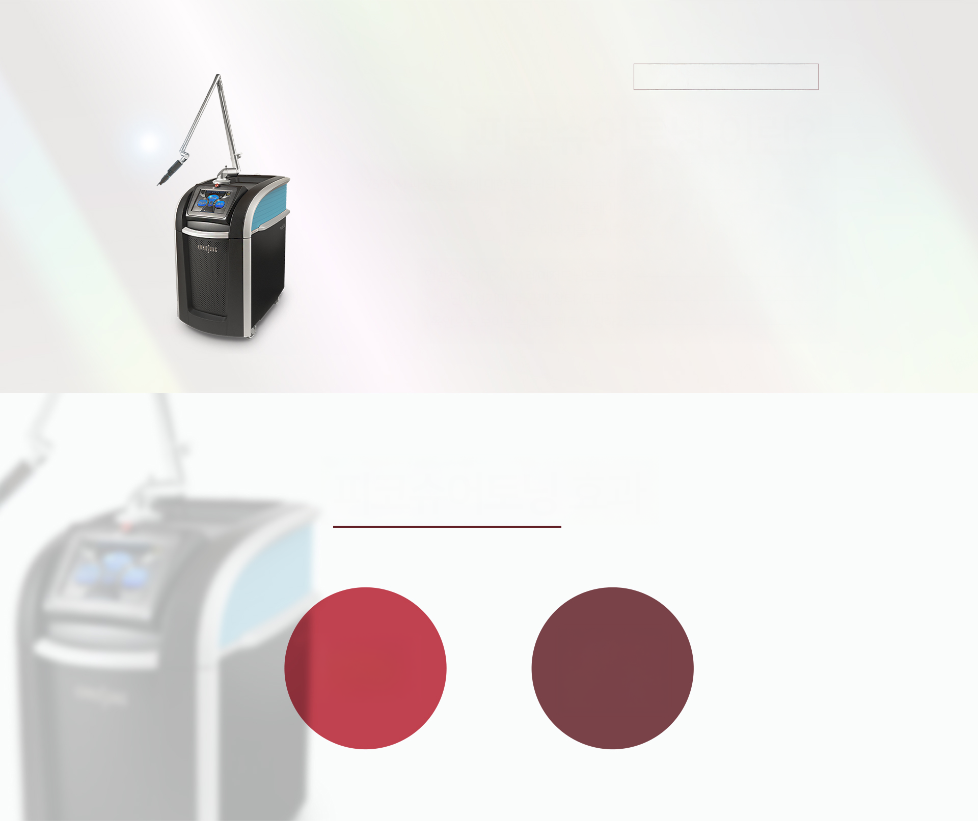 PicoSure Toning explanation and effects background