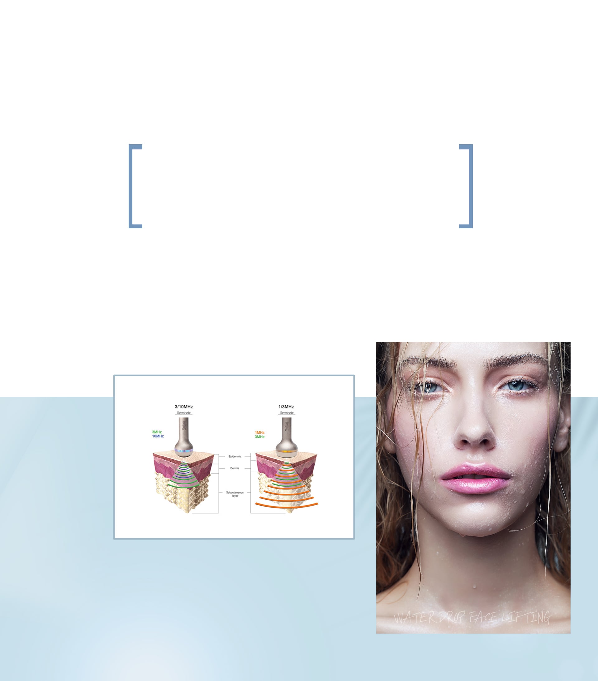 LDM high-density ultrasound skin regeneration immune system boost