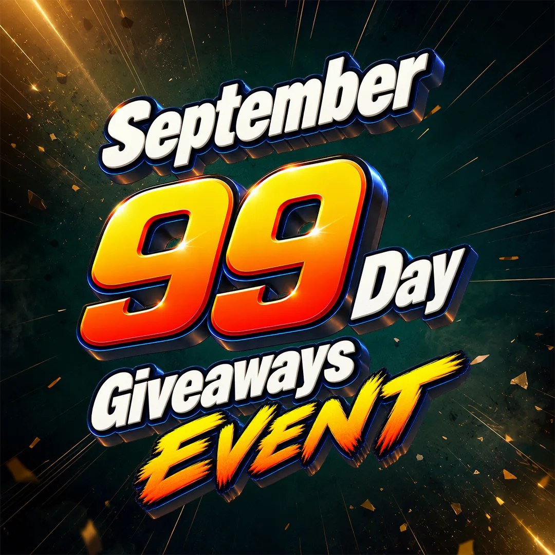 September 99 Day · Giveaways EVENT